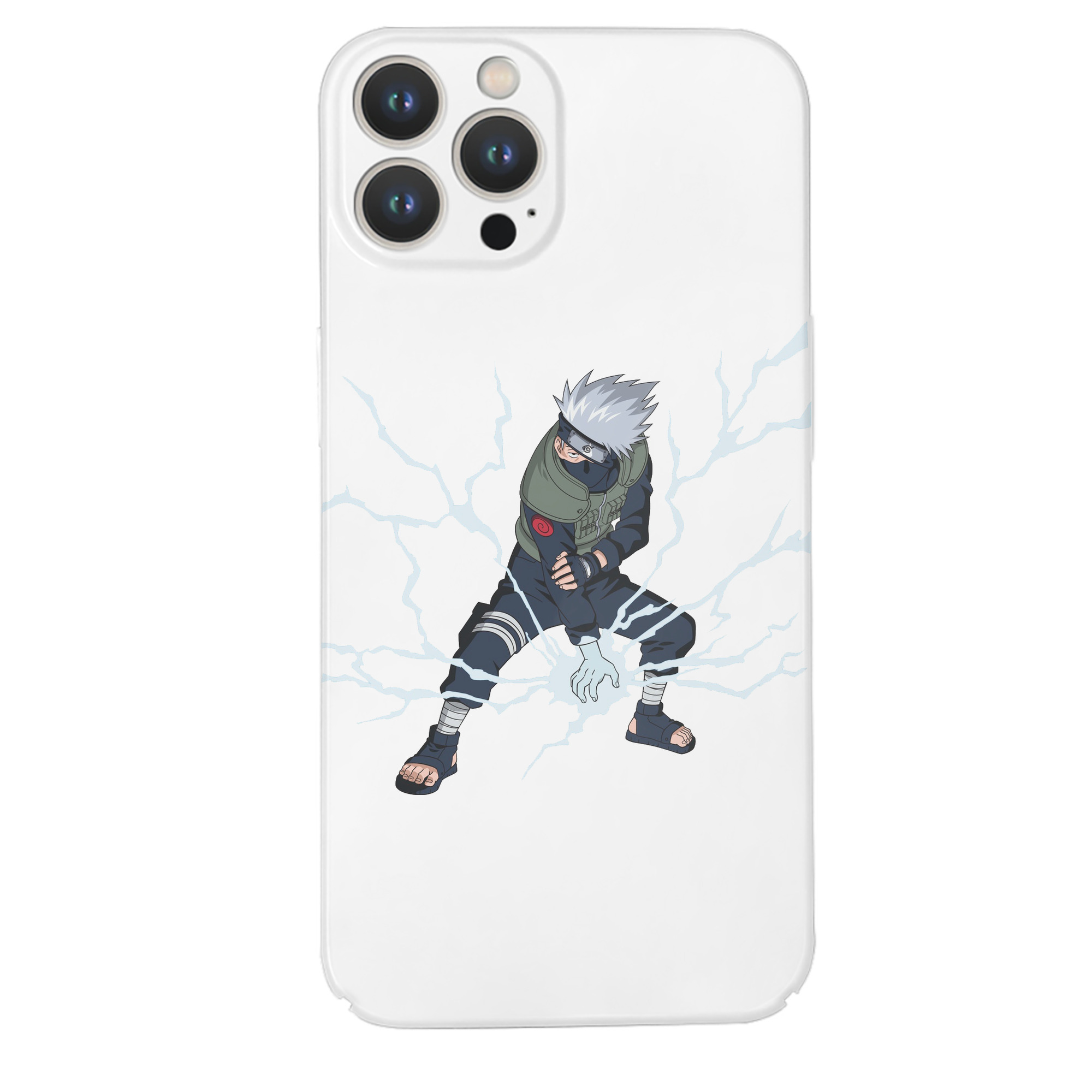 （画像用） NARUTO -ナルト- はたけ カカシ Hatake Kakashi 【iPhone 14シリーズ対応】ハードケース